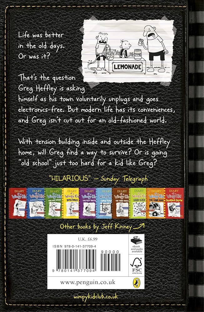 Diary of a Wimpy Kid 10 Old School