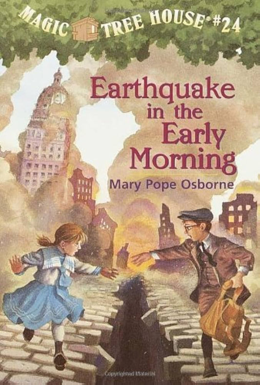 Earthquake in the Early Morning:24 (A Stepping Stone Book(TM)) (Magic Tree House (R))
